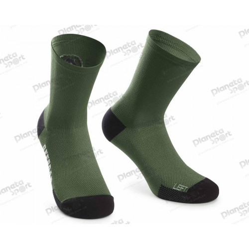 Носки ASSOS XC Socks Mugo, зеленые, II/43-46