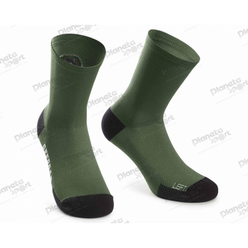 Носки ASSOS XC Socks Mugo, зеленые, I/39-42