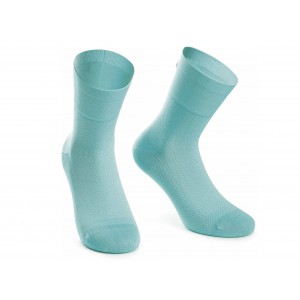 Носки ASSOS Mille GT Socks Aqua, бирюзовые, II/43-46 