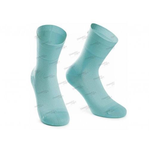 Носки ASSOS Mille GT Socks Aqua, бирюзовые, II/43-46 
