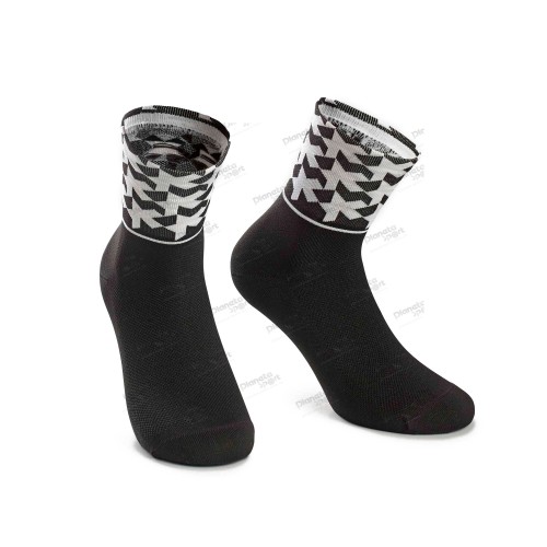 Носки ASSOS Monogram Socks Evo 8, черные, I/39-42