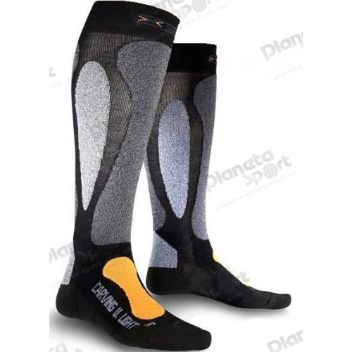 Термоноски лыжные Ultralight x-socks , X39 Black/Orange, 45/47