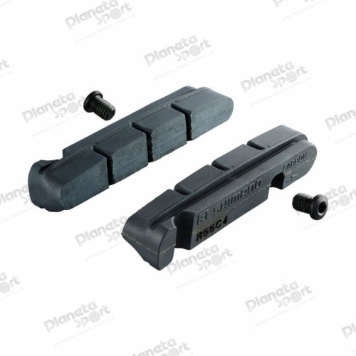 Вставки в колодки торм Shimano Dura-Ace/Ultegra R55C4, для карбоновых ободов,(комплект 2 пары)