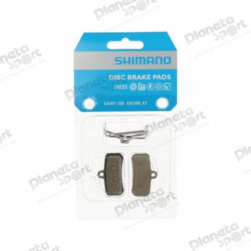 Колодки тормозные Shimano D03S, полимер/resin