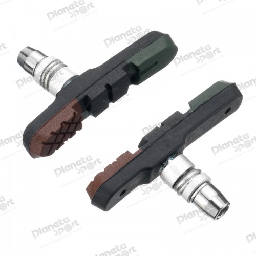 Колодки под V-Brake ALHONGA HJ-748.13T3 72мм Triple color