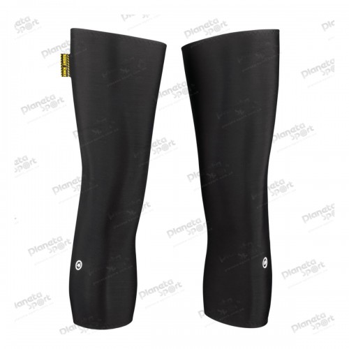 Утеплитель ног ASSOS Assosoires Knee Warmer Black Series, черный, 0/XS-S