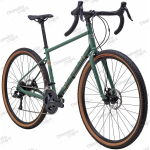 Велосипед 27,5" Marin FOUR CORNERS рама - S 2022 Gloss Green/Tan
