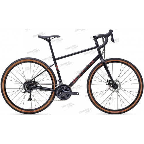 Велосипед 27,5" Marin FOUR CORNERS рама - XS 2022 Satin Black/Red