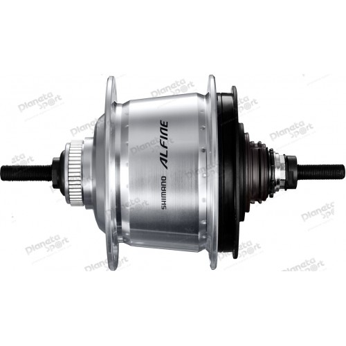 Втулка планетарная Shimano SG-S7000-8 ALFINE 8ск., 36H, 135X187мм, Center Lock, серебристая