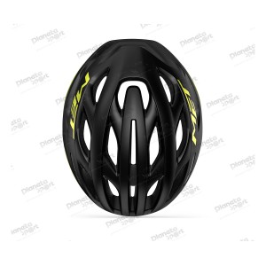 Шлем Met ESTRO MIPS CE размер L (58-61), black lime yellow metallic/glossy, черно-желтый металлик глянцевый