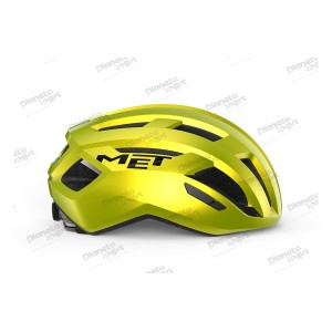 Шлем Met VINCI MIPS CE размер S (52-56), lime yellow metallic/glossy, желтый металлик глянцевый