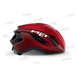 Шлем Met STRALE CE размер M (52-58), red metallic/glossy, красный металлик глянцевый