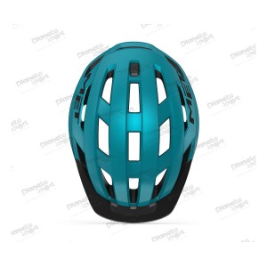 Шлем Met ALLROAD CE размер L (58-61), teal blue matt, бирюзовый матовый