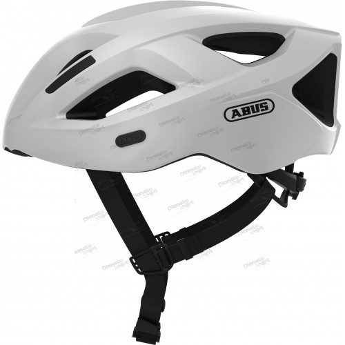 Шлем ABUS ADURO 2.1, размер S (51-55 см), Polar White, бело-черный