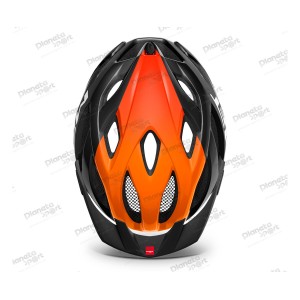 Шлем Met CROSSOVER CE размер M (52-59), black orange glossy, черно-оранжевый гянцевый