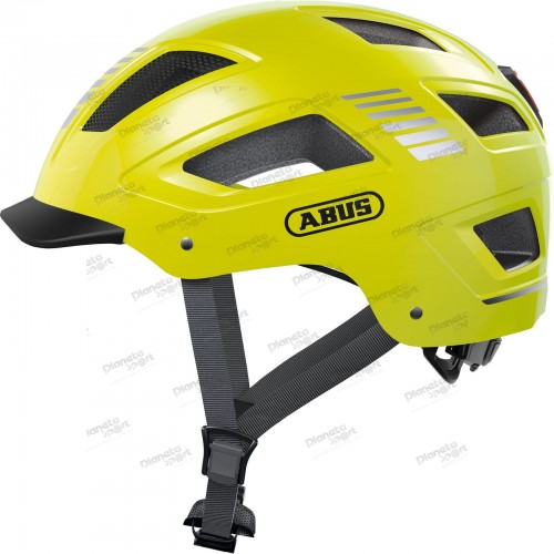 Шлем ABUS HYBAN 2.0, размер M (52-58 см), Signal Yellow, желтый