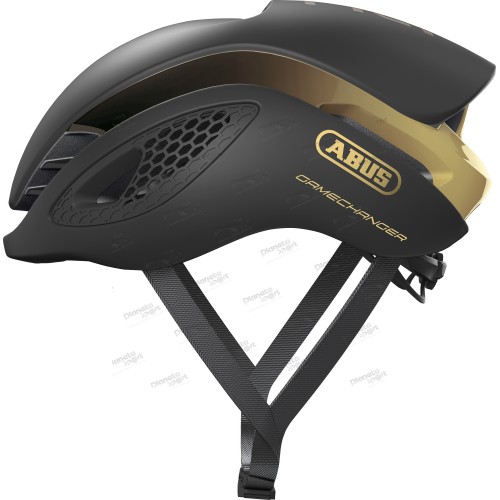 Шлем ABUS GAMECHANGER, размер L (58-61 см), Black Gold, черно-золотой