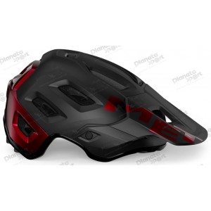 Шлем Met ROAM MIPS CE размер M (56-58), black red metallic glossy, черно-красный металлик глянцевый