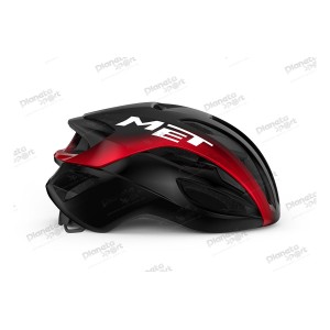 Шлем Met RIVALE MIPS CE размер L (58-61), black red metallic/glossy, черно-красный металлик глянцевый