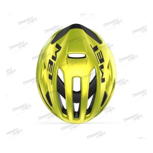 Шлем Met RIVALE MIPS CE размер L (58-61), lime yellow metallic/glossy, желтый металлик глянцевый