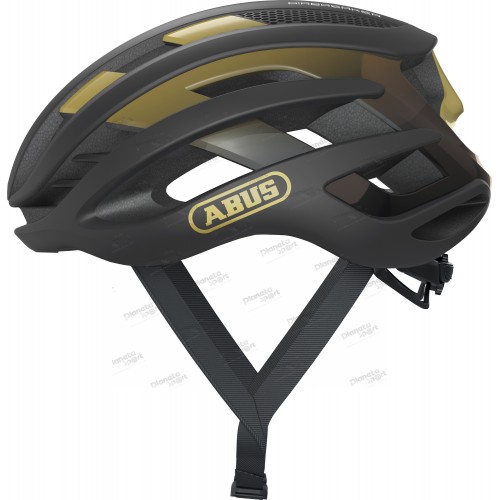 Шлем ABUS AIRBREAKER, размер S (51-55 см), Black Gold, черно-золотой