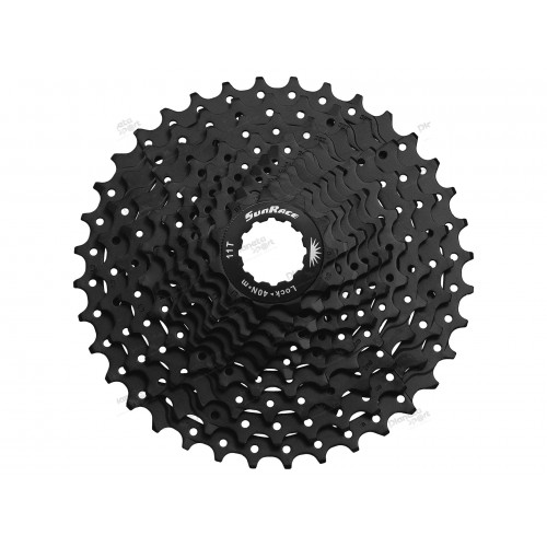 Кассета SunRace 10-k 11-36T MS1 MTB, стальной паук, ED Black