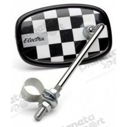 Зеркало на руль Electra Checkerboard Black/White