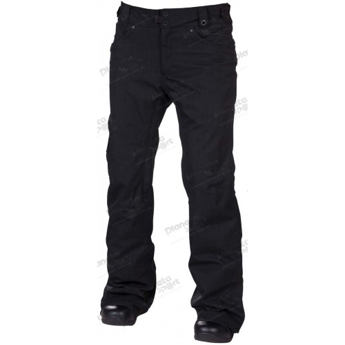 Штаны 686  Mannual Patron Insulated жен.L, Black Herringbone Denim