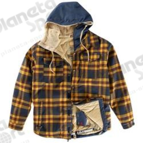 Куртка 686 Reserved Axxe Flannel Insulated муж. S, Indigo Plaid