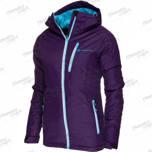 Горнолыжная куртка женская ALPINE PRO Ivonne, фиолетовая, р-р L