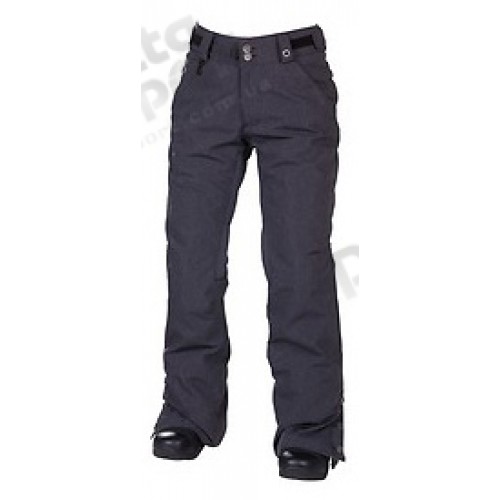 Штаны 686 Reserved Mission Insulated жен.L, Black Twill Denim