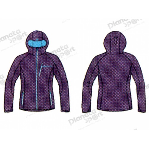 Горнолыжная куртка женская ALPINE PRO Ivonne, фиолетовая, р-р M