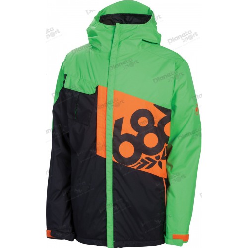 Куртка 686 Mannual Iconic Insulated муж.M, Grass Colorblock