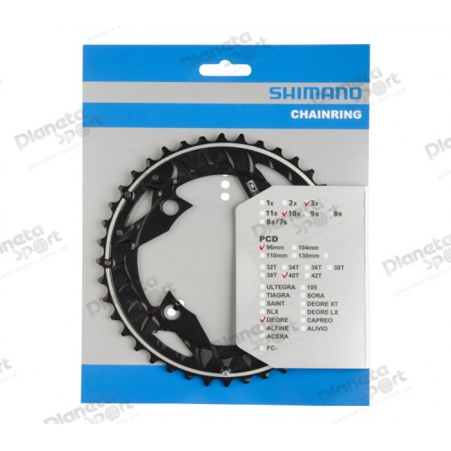 Звезда к шатуну Shimano FC-M672/FC-M622 SLX 40T