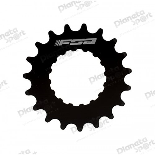 Звезда к шатуну FSA BOSCH sprocket 3/32 17T OFFSET 2.5 STD+148 WA135, black