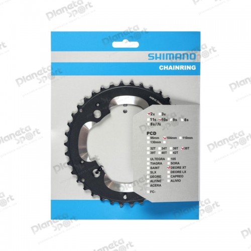 Звезда к шатуну Shimano FC-M785 DEORE XT 38T Black