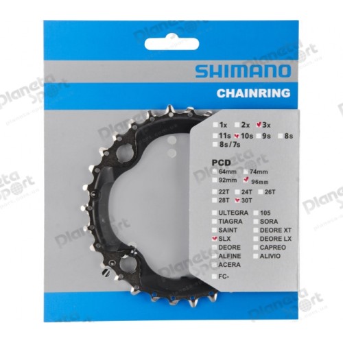 Звезда к шатуну Shimano FC-M672 SLX 30T