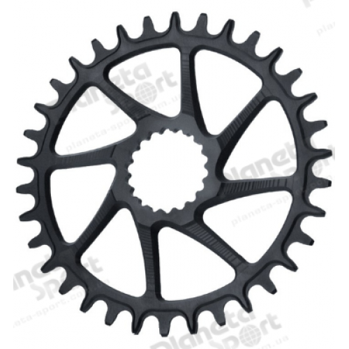 Звезда Garbaruk ,direct mount ,AL 7075-T6 ,narrow-wide ,36 зубьев ,черная (Ai-compatible,Hollowgram Si/Si 2016, SiSl2)