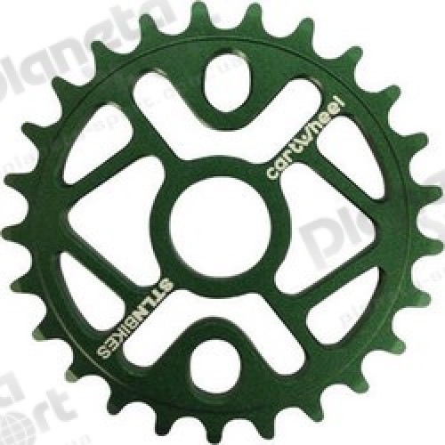 Звезда к шатуну Stolen Cartwheel 25T, 5mm Green