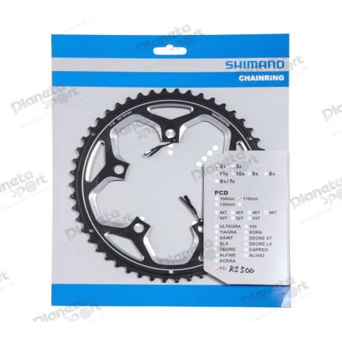 Звезда к шатуну Shimano FC-RS500 GRX 50T