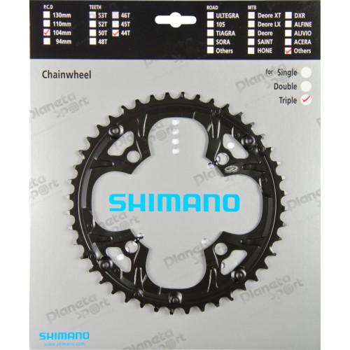 Звезда к шатуну Shimano FC-M448/442 44T Black