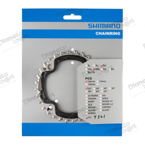 Звезда к шатуну Shimano FC-M610/T521 DEORE 32T