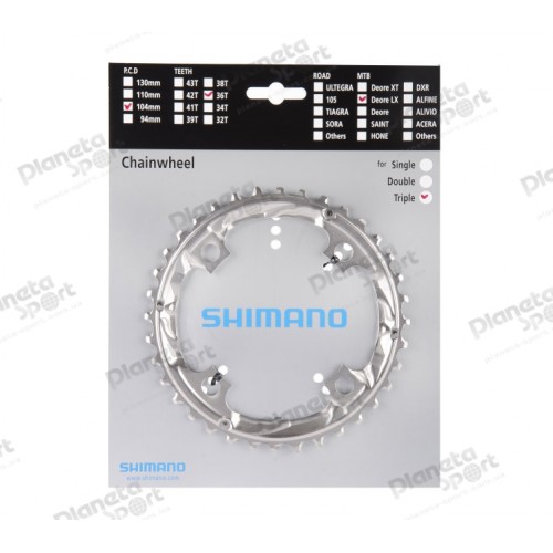 Звезда к шатуну Shimano FC-M660 SLX 36T