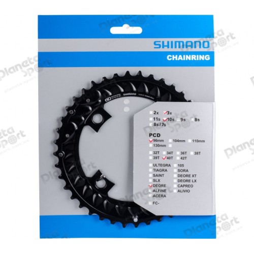 Звезда к шатуну Shimano FC-M6000 DEORE 40T