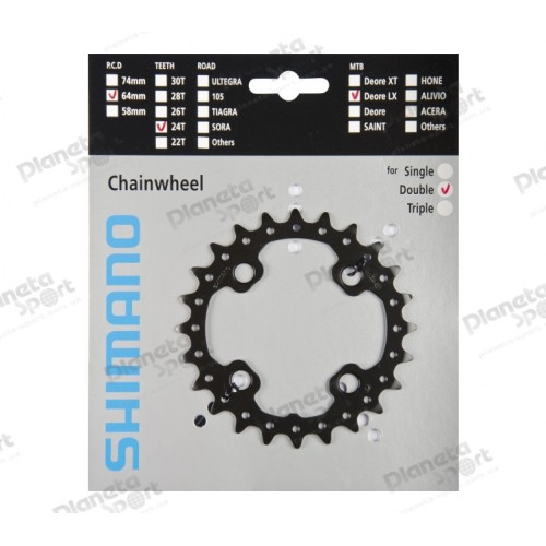 Звезда к шатуну Shimano FC-M675 SLX 24T