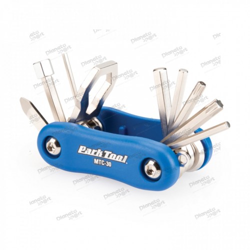 Мультитул Park Tool MTC-30, 2,5/3/4/5/6/8mm, T25/T30, отвёртка, накидной ключ 8 и 15мм