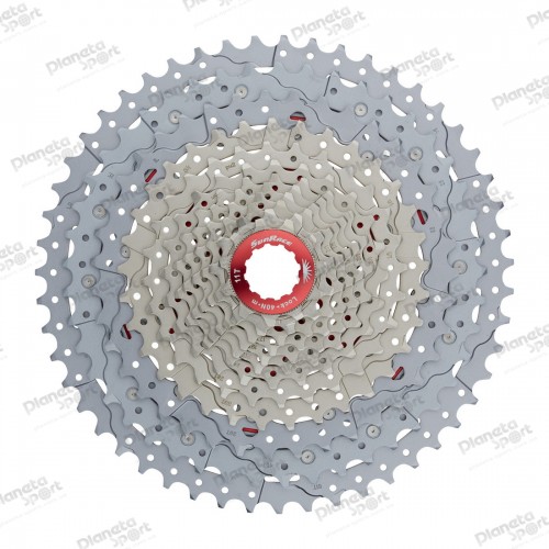 Кассета 12-k 11-51T SUN RACE MZ903 MTB алюминиевый паук, Metallic Silver