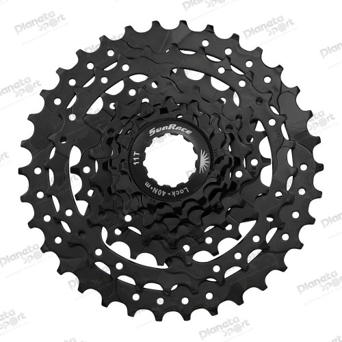 Кассета 7-k 11-34T SUN RACE M40 MTB, Black