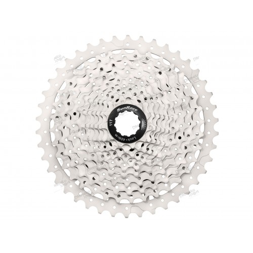 Кассета 10-k 11-46T SUN RACE MS3 MTB metallic/silver