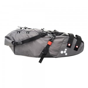 Сумка подседельная GEOSMINA Large Seat Bag (15L), 520г, серая